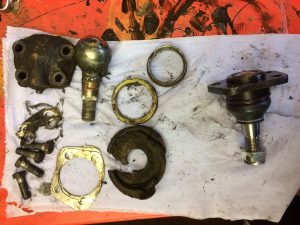 Lower Ball Joint Disassembled
